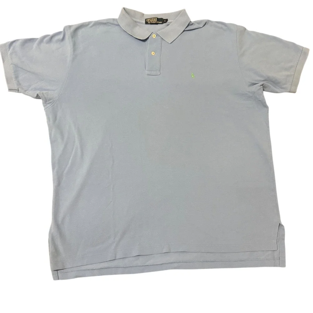 Polo Ralph Lauren Mens XX Large‎ Blue Short Sleeve Classic Fit Polo Shirt